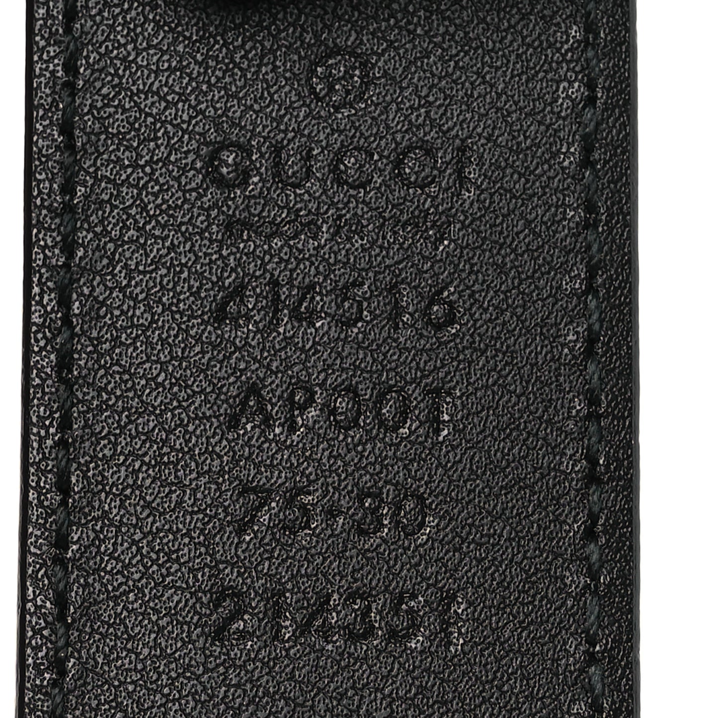 Calfskin Double G 30mm Belt 75 30 Black