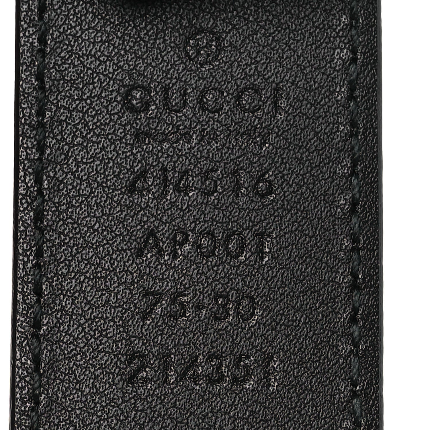 Gucci Calfskin Double G 30mm Belt 75 30 Black 5 of 6