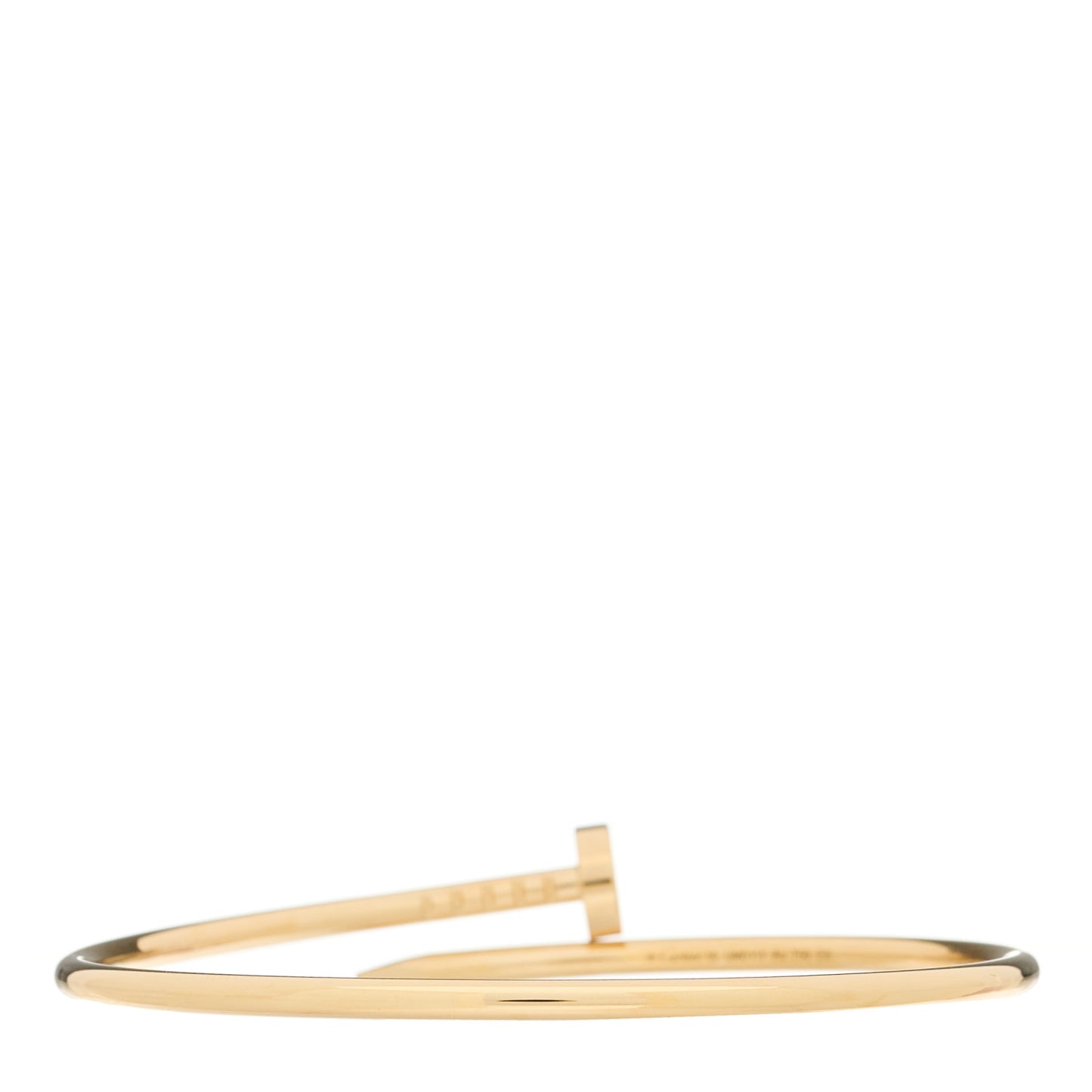 18K Yellow Gold Small Juste Un Clou Bracelet 16