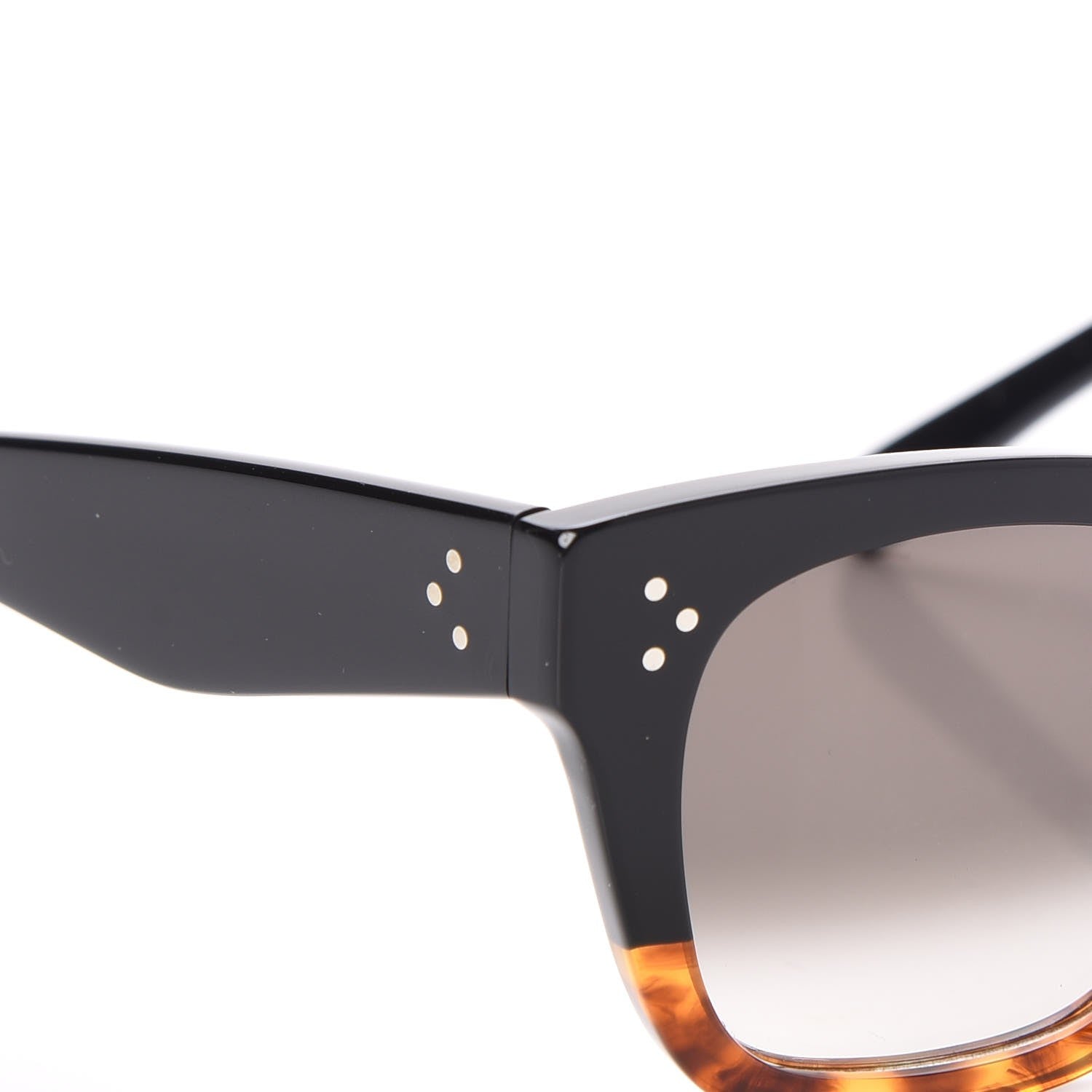 Celine Acetate Catherine Sunglasses CL41089/S Black Havana 7 of 8