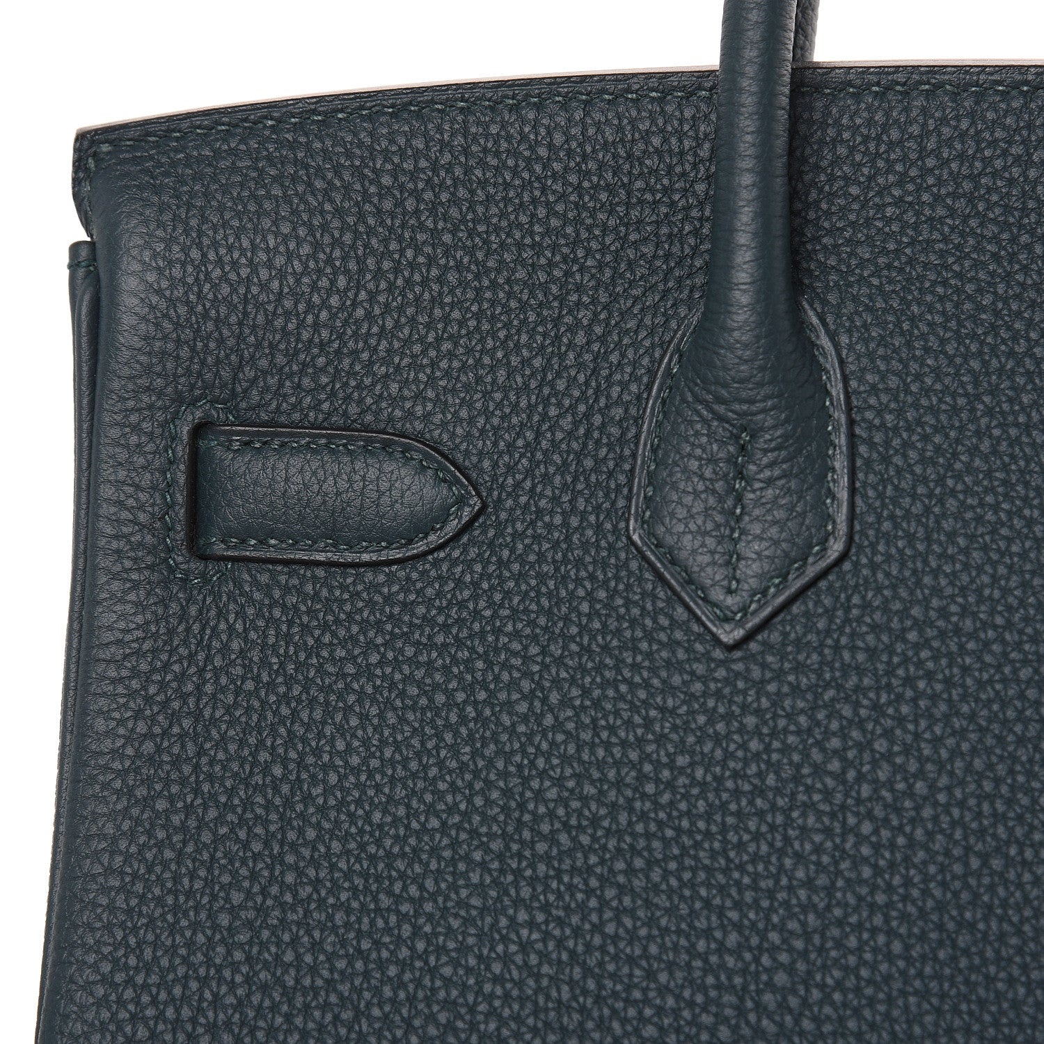 Hermes Togo Birkin 30 Vert Cypress 22 of 30