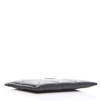 Chanel Caviar Quilted Card Holder Black 3 of 9