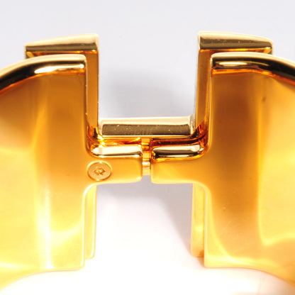 Hermes Enamel Extra Wide Clic Clac H Bracelet PM Turquoise 4 of 5