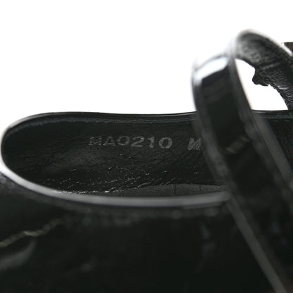 Louis Vuitton Patent Uniformes Ballerina Flat 35 Black 6 of 9