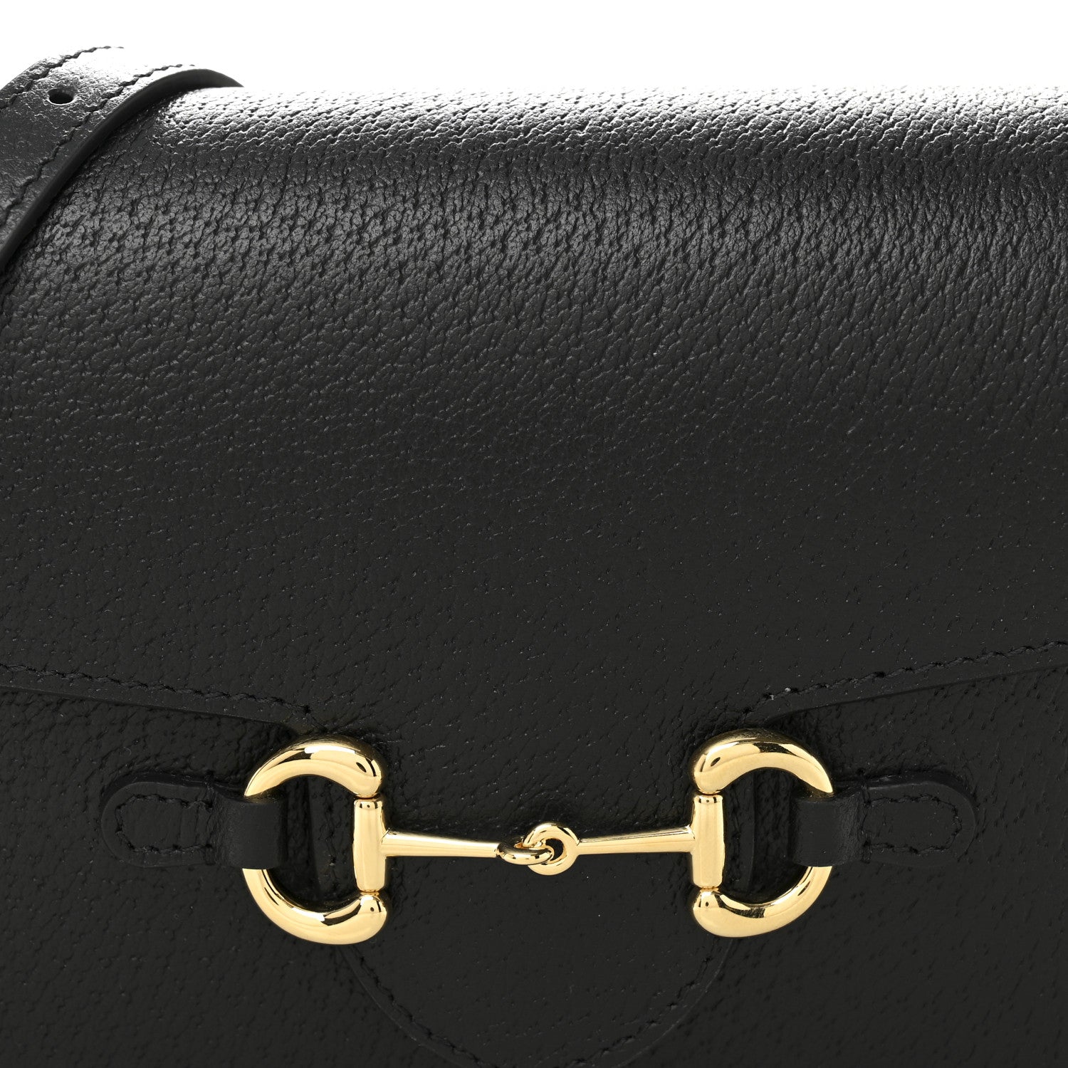 Gucci Calfskin Horsebit 1955 Shoulder Bag Black 8 of 11