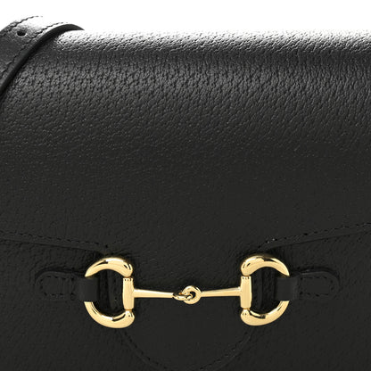 Gucci Calfskin Horsebit 1955 Shoulder Bag Black 8 of 11