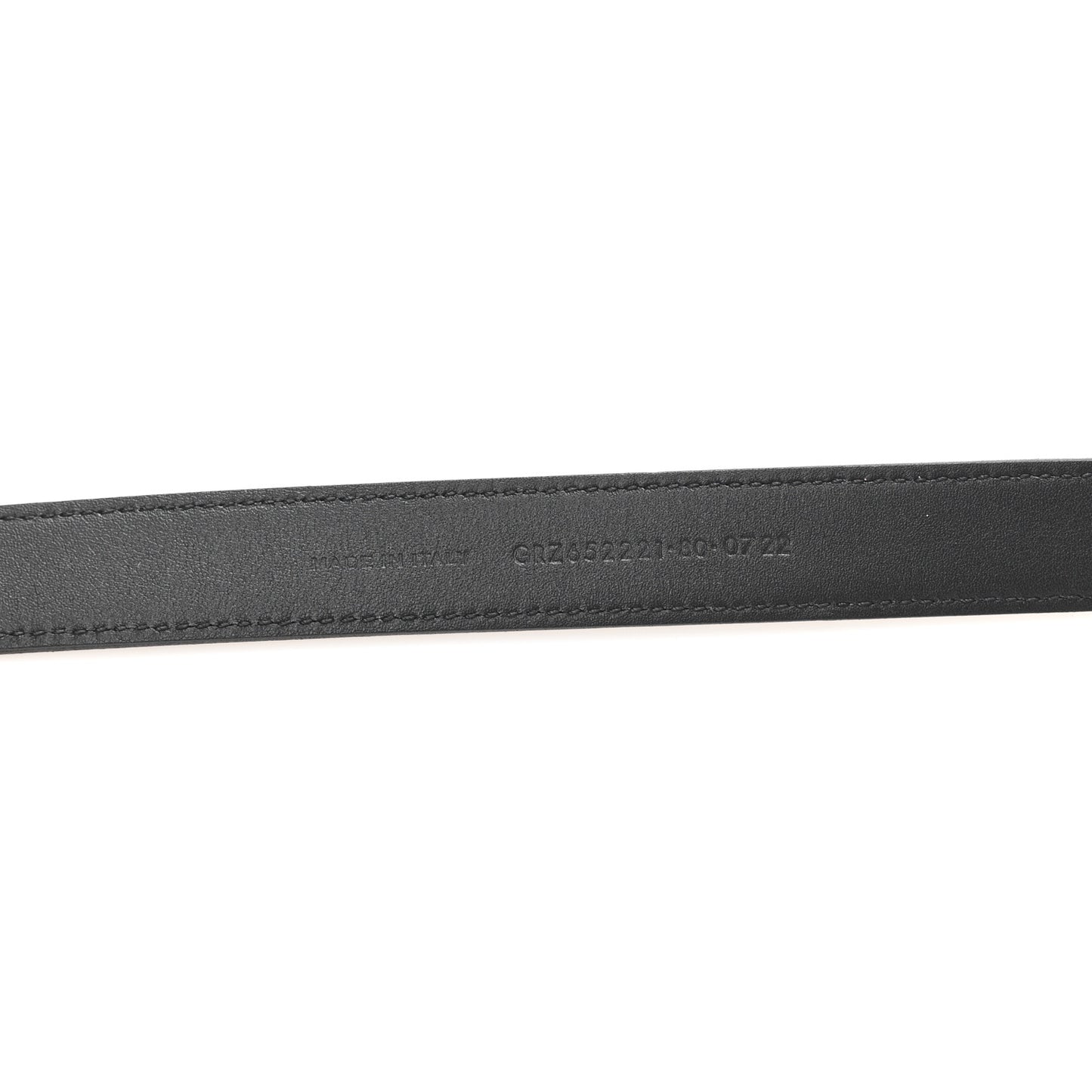 Smooth Calfskin Maillon Belt 80 32 Black