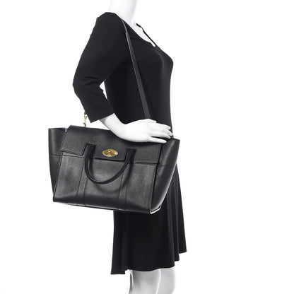 Mulberry Classic Grain Small Bayswater Black 2 of 13