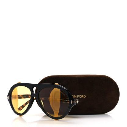 Tom Ford Acetate Neughman Sunglasses TF 882 Havana 8 of 8