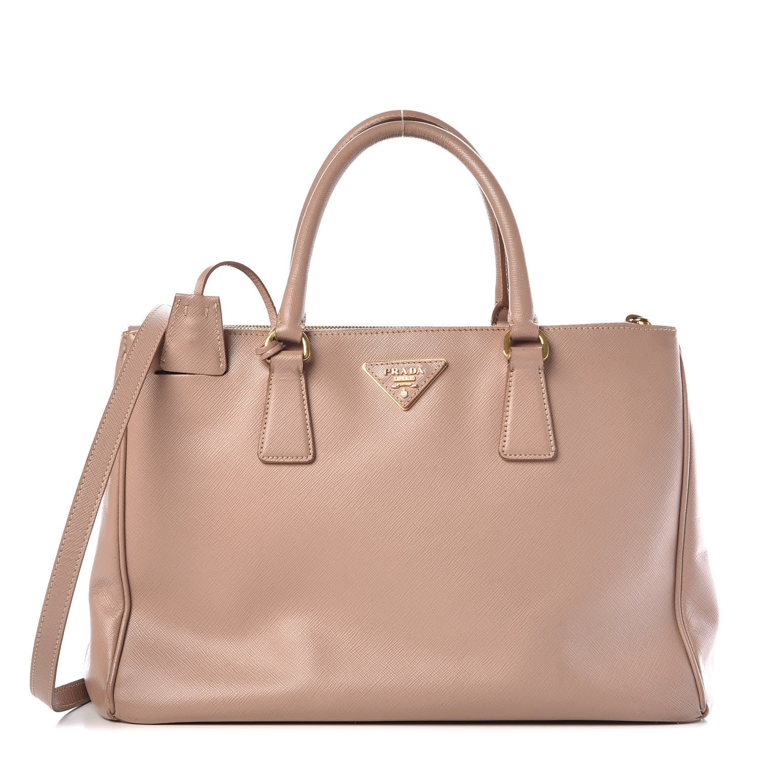 Prada Saffiano Medium Galleria Double Zip Tote Cammeo 1 of 14