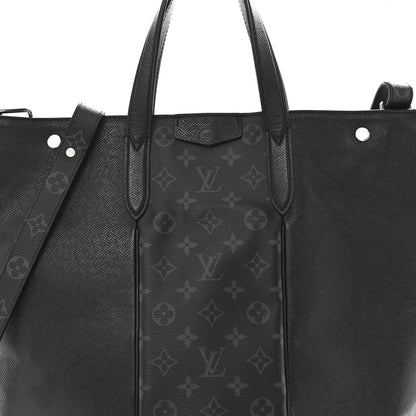 Louis Vuitton Taiga Monogram Eclipse Outdoor Tote Black 8 of 14