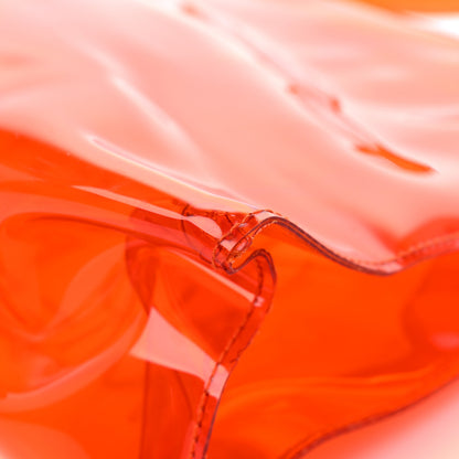 Hermes Vinyl Souvenir De L'Exposition Kelly Orange 10 of 11