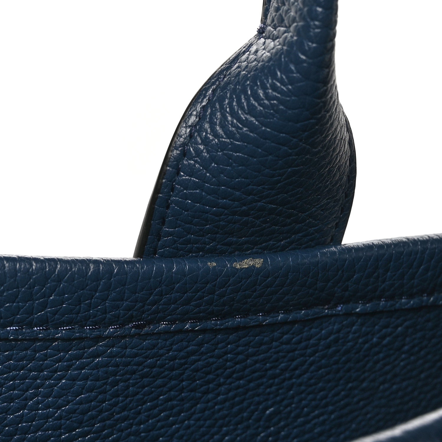 Marc Jacobs Grained Calfskin Large The Tote Bag Blue Sea 10 of 10