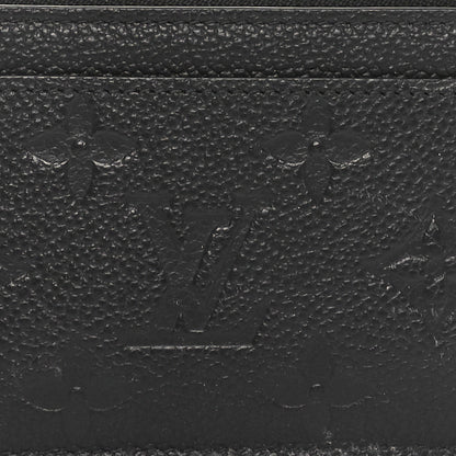Louis Vuitton Empreinte Zipper Card Holder Black 7 of 7
