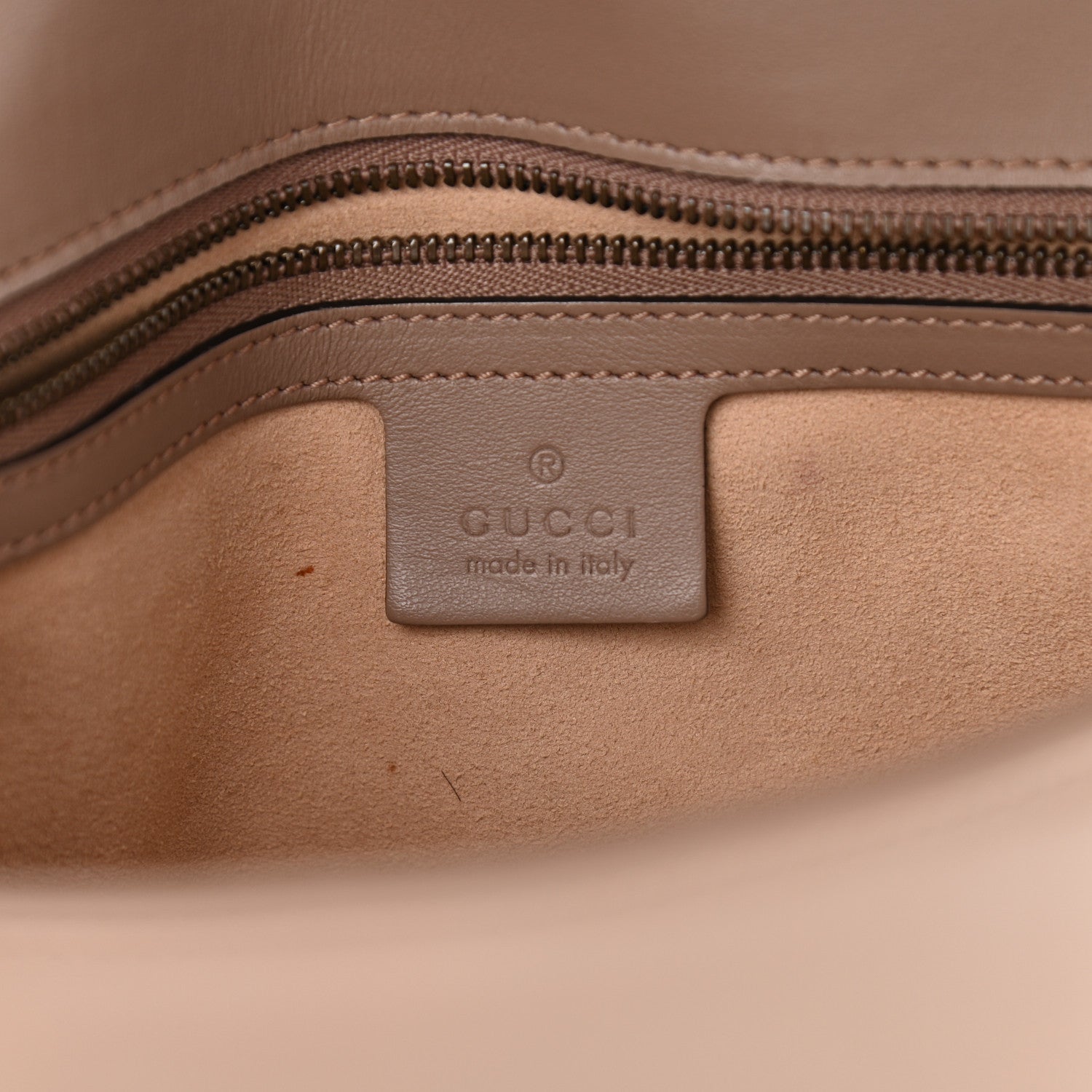 Gucci Calfskin Matelasse Small GG Marmont Shoulder Bag Porcelain Rose 7 of 15