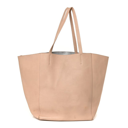Celine Grained Calfskin Medium Horizontal Cabas Phantom Beige 2 of 22