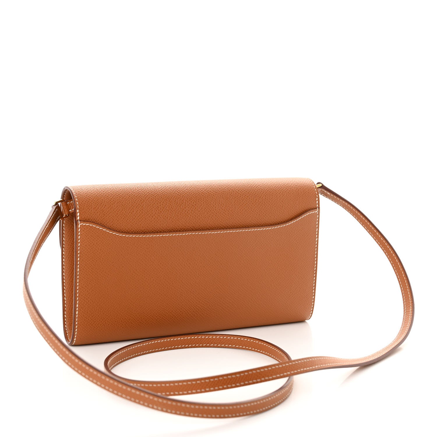 Hermes Epsom Constance Long Wallet To Go Gold 3 of 9