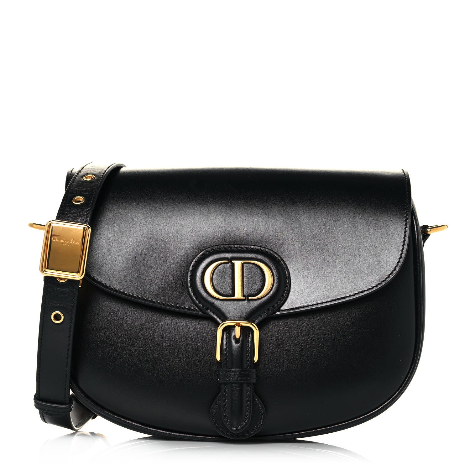 Christian Dior Box Calfskin Medium Bobby Flap Black 1 of 13