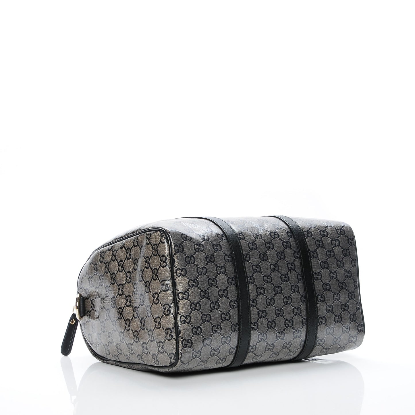 Crystal Monogram Medium Joy Boston Black