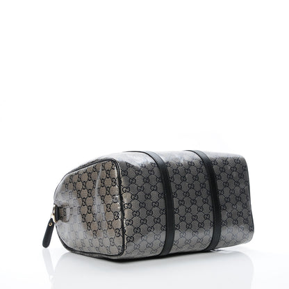 Gucci Crystal Monogram Medium Joy Boston Black 4 of 7