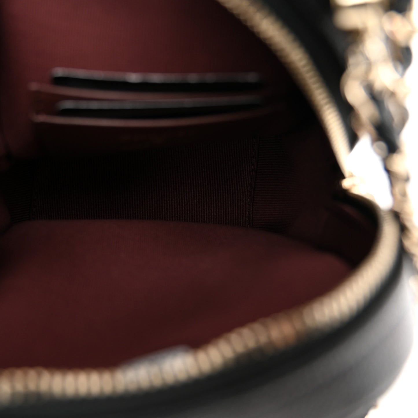 Caviar Quilted CC Mini Classic Backpack Black