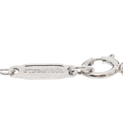 Tiffany 18K White Gold Diamond Atlas Bar Pierced Bracelet 4 of 5