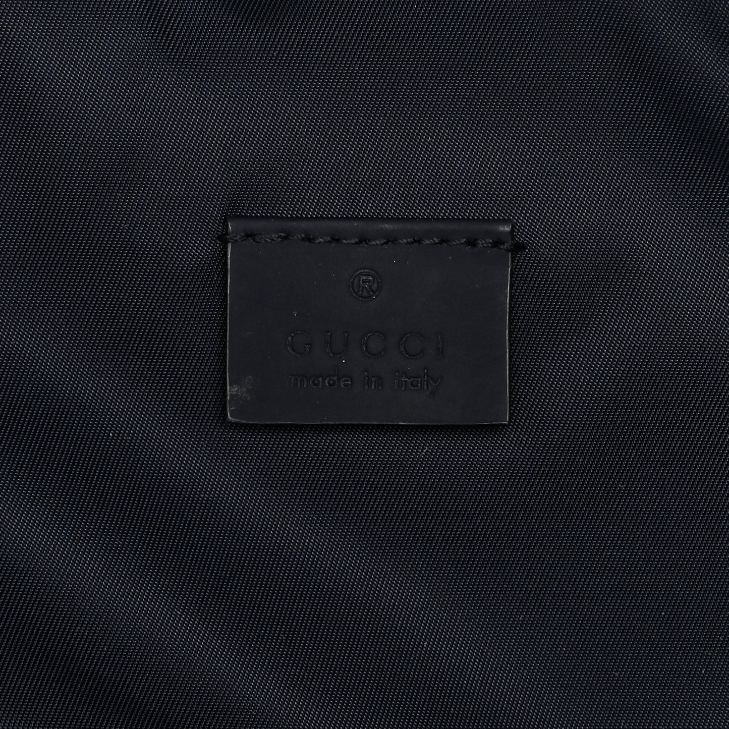 Guccissima Web Belt Bag Navy