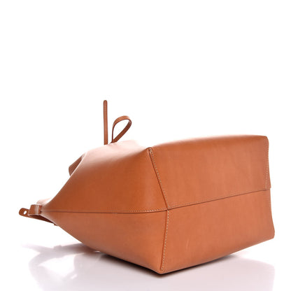 Mansur Gavriel Vegetable Tanned Calfskin Bucket Bag Cammello Ballerina 4 of 6