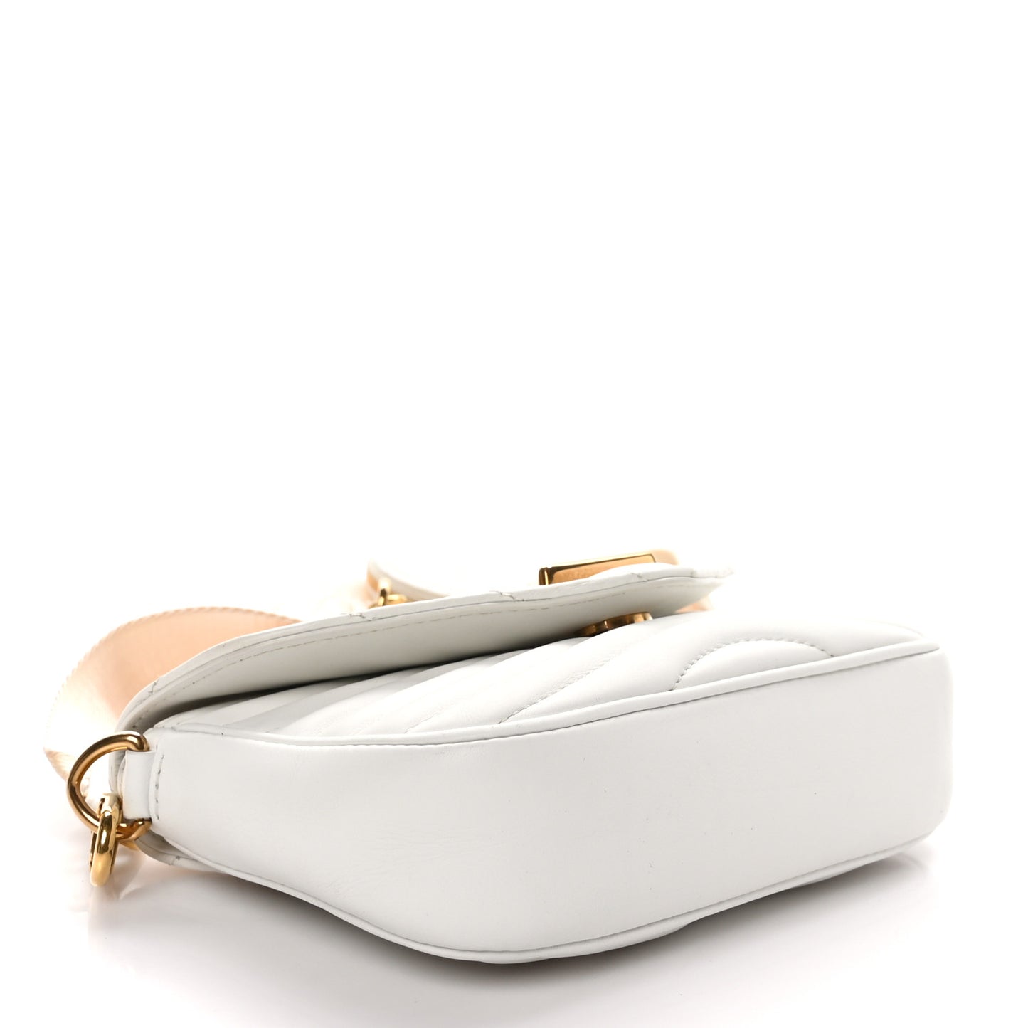 LOUIS VUITTON Calfskin New Wave Multi Pochette Snow
