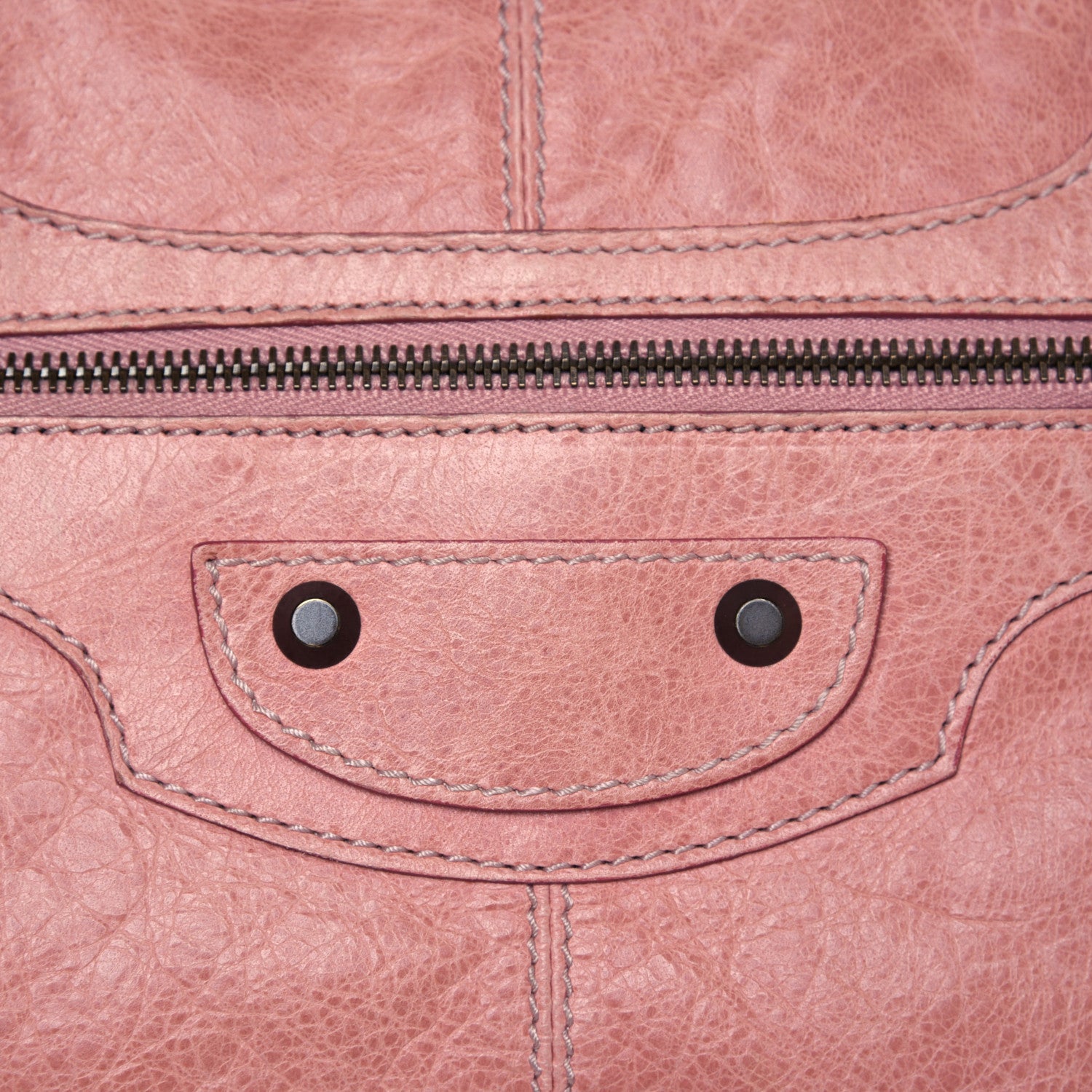Balenciaga Agneau Classic Hardware Weekender Vieux Rose 14 of 21