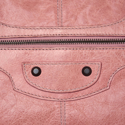 Balenciaga Agneau Classic Hardware Weekender Vieux Rose 14 of 21