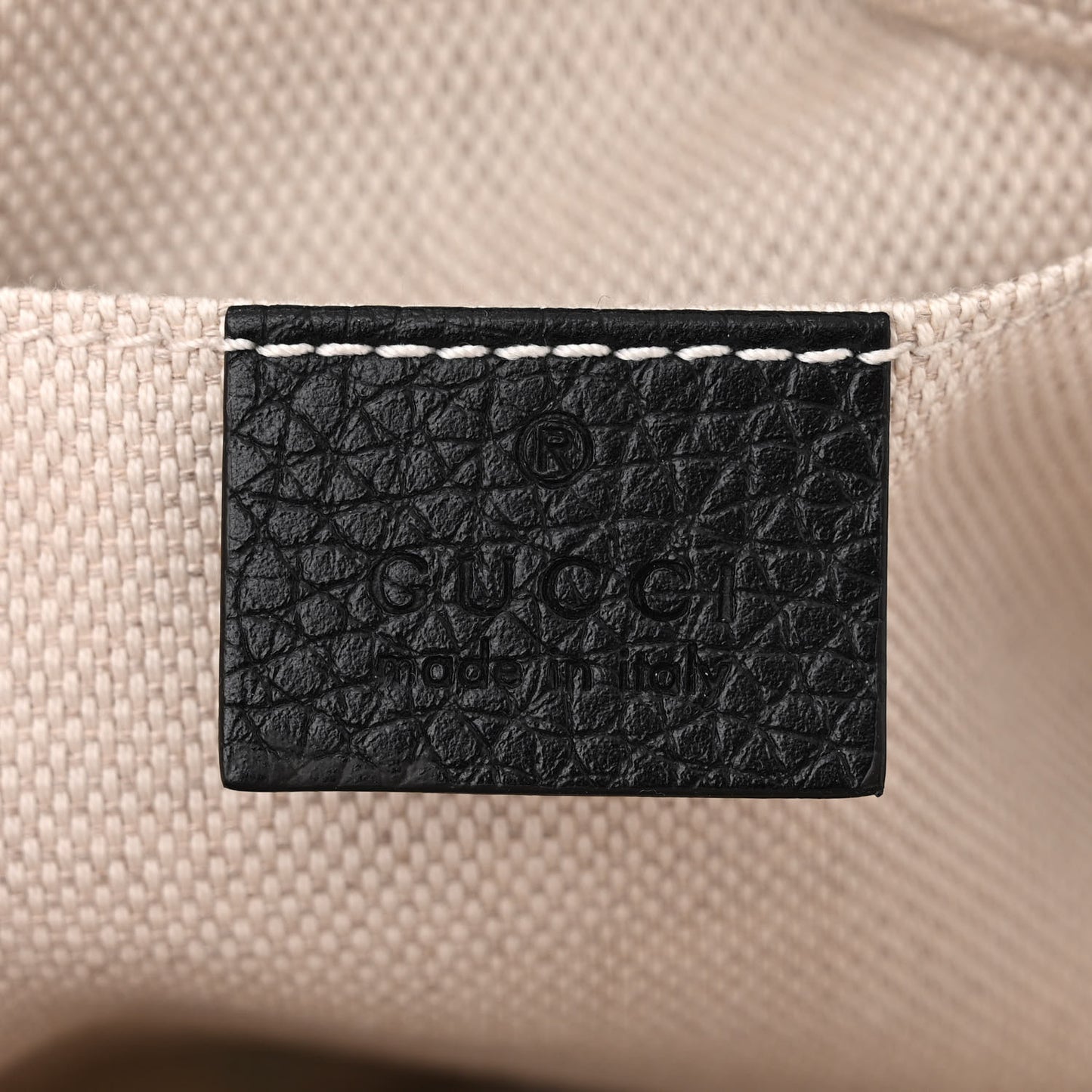 Pebbled Calfskin Small Soho Disco Bag Black