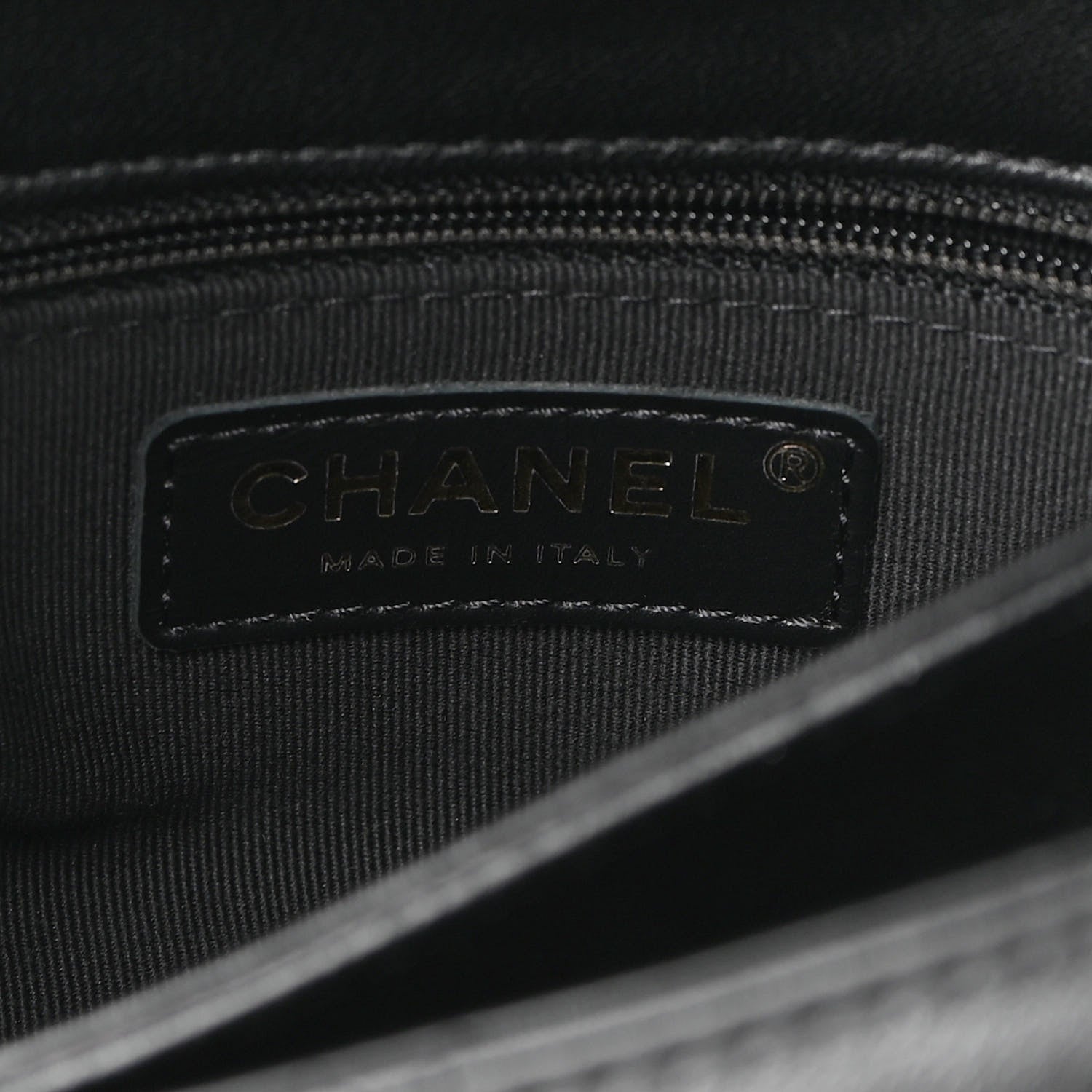 Chanel Lambskin Quilted Chain Top Handle Flap Black 6 of 9