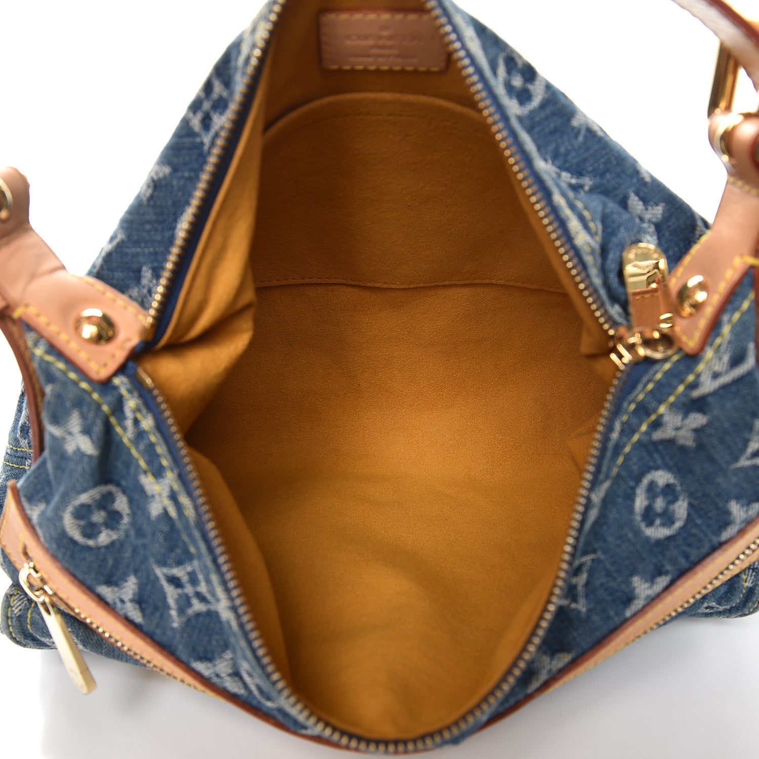 Louis Vuitton Monogram Denim Baggy PM Blue 5 of 11