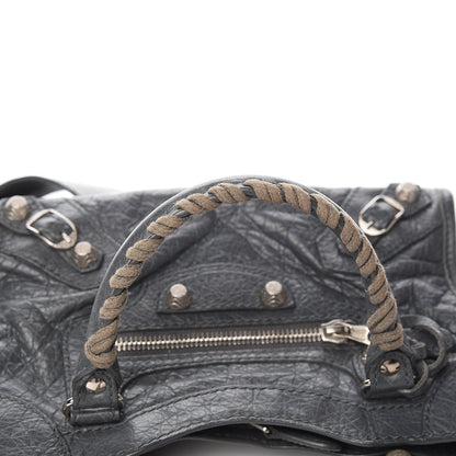 Balenciaga Agneau Giant 12 Silver Hardware Mini City Gris Tarmac 17 of 19