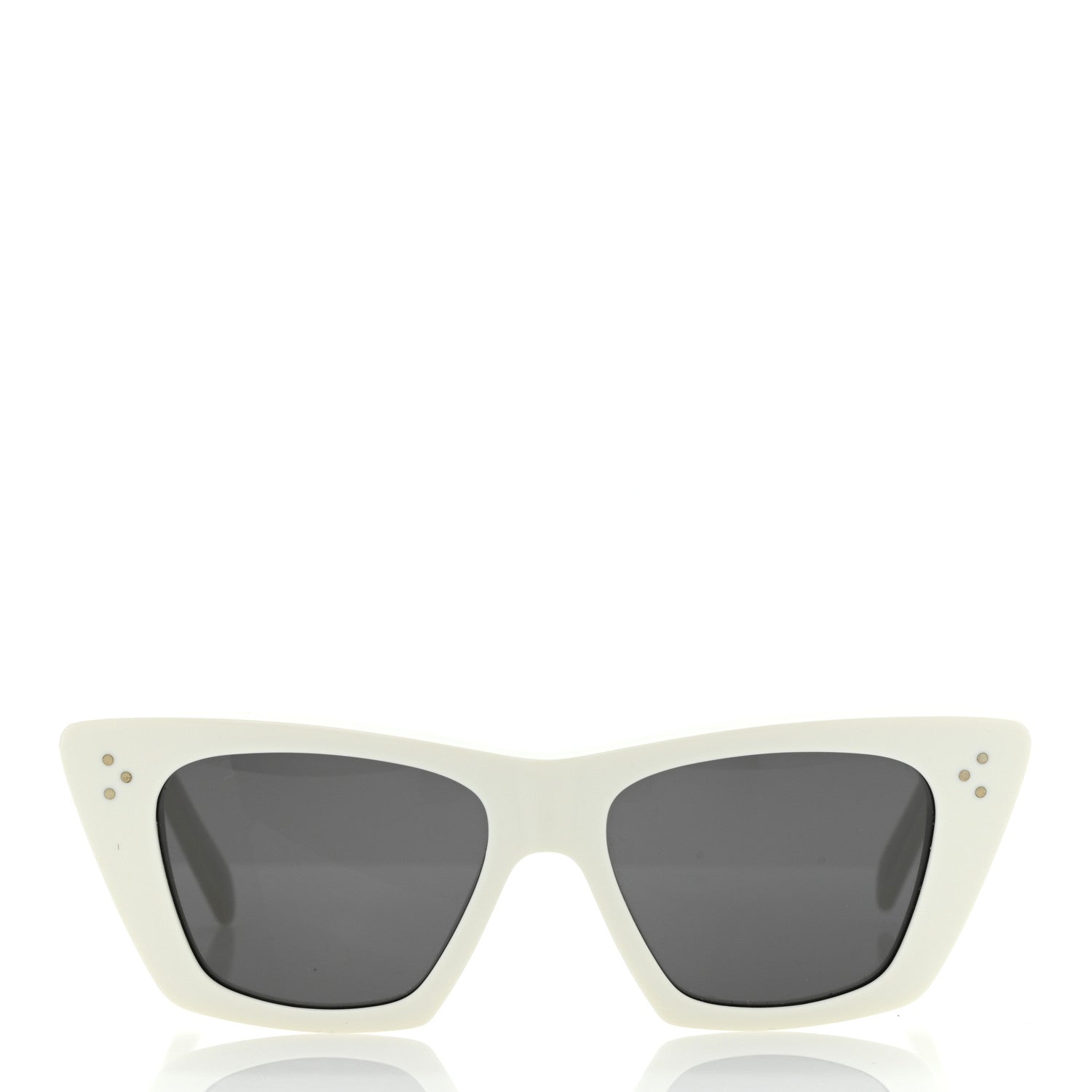 Celine Acetate Cat Eye Sunglasses CL40187I White 2 of 9