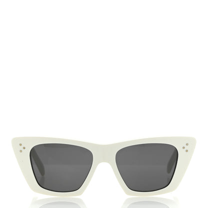 Celine Acetate Cat Eye Sunglasses CL40187I White 2 of 9