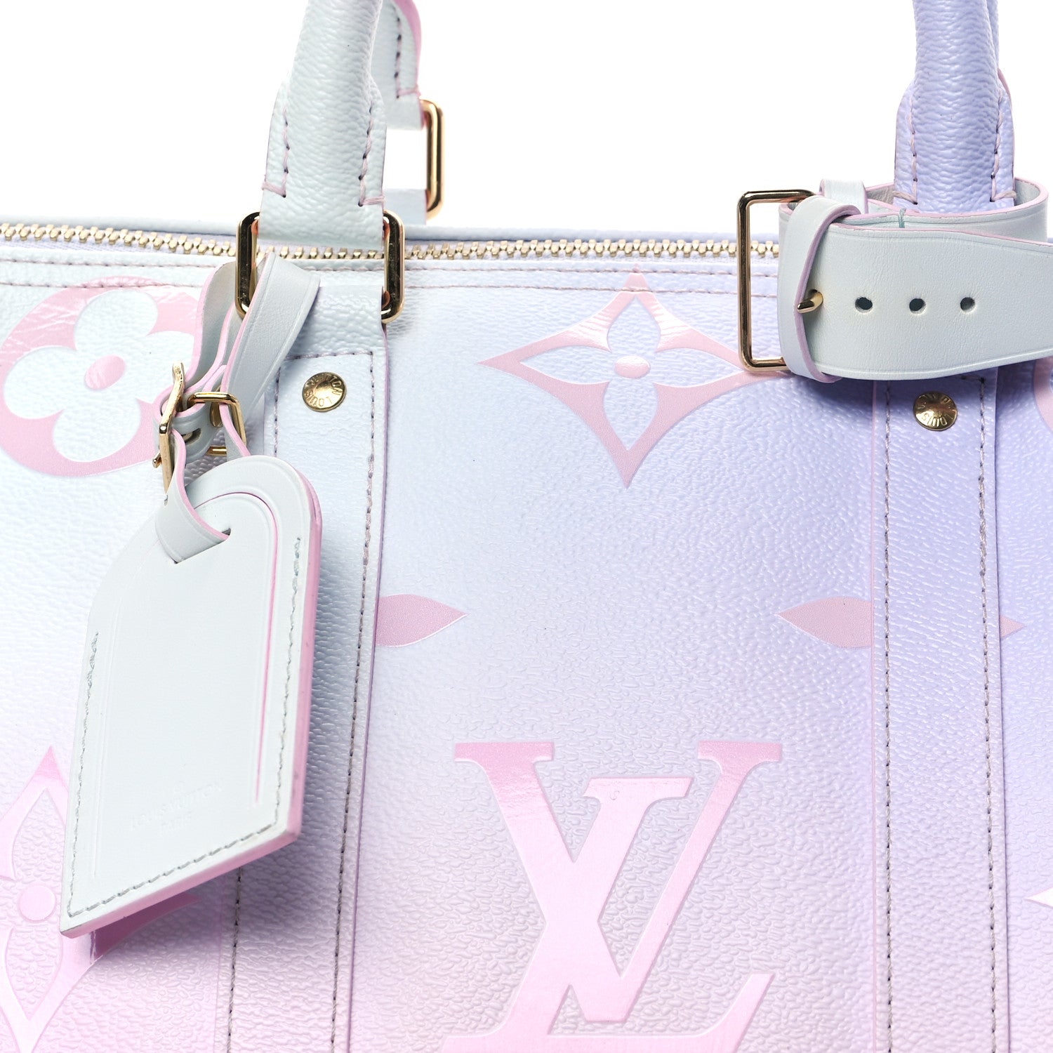 Louis Vuitton Monogram Giant Spring In The City Keepall 45 Sunrise Pastel 7 of 10