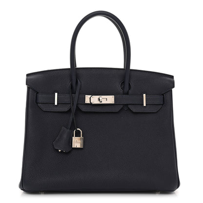 Hermes Togo BIRKIN 30 Bleu Nuit 1 of 12
