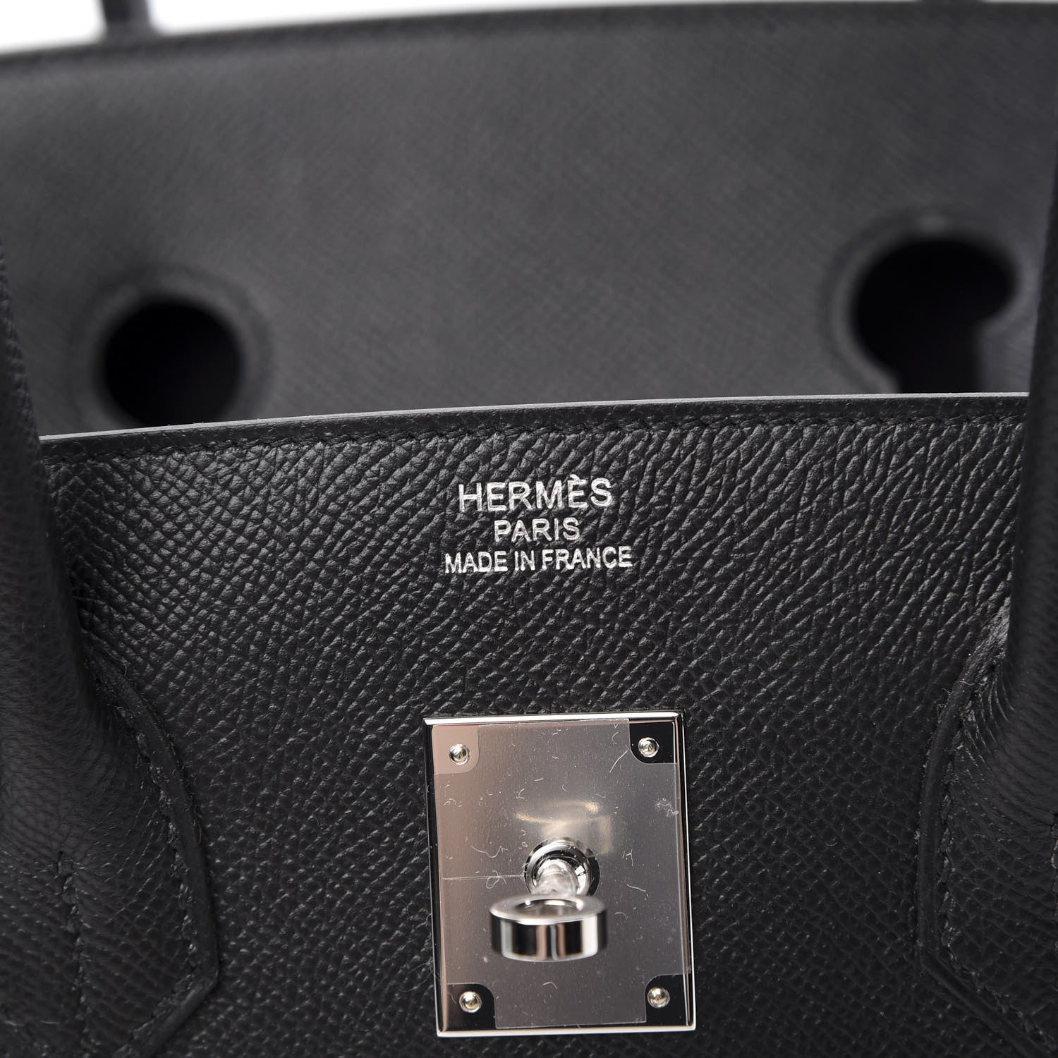 Hermes Madame Calfskin Birkin Sellier 35 Black 6 of 11