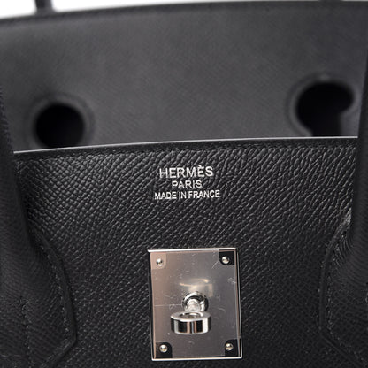 Hermes Madame Calfskin Birkin Sellier 35 Black 6 of 11