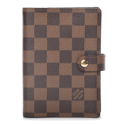 Louis Vuitton Damier Ebene Small Ring Agenda Cover 1 of 7