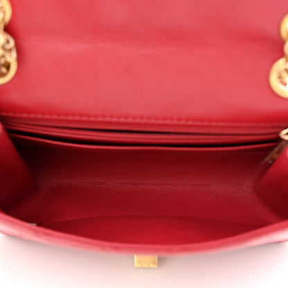 Chanel Aged Calfskin Quilted 2.55 Reissue Mini Flap Red 5 of 11