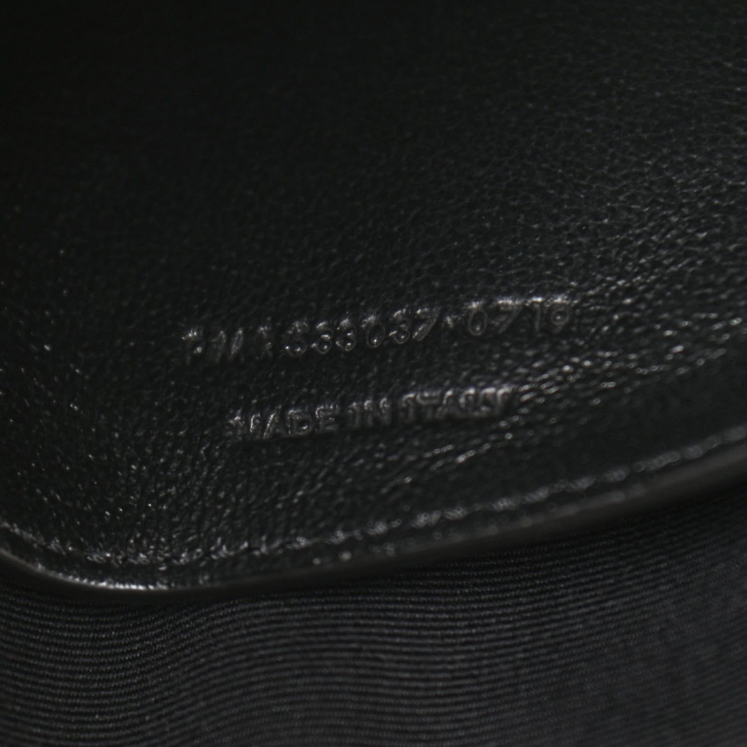 Saint Laurent Crinkled Calfskin Matelasse Monogram Baby Niki Chain Satchel Light Taupe 7 of 11