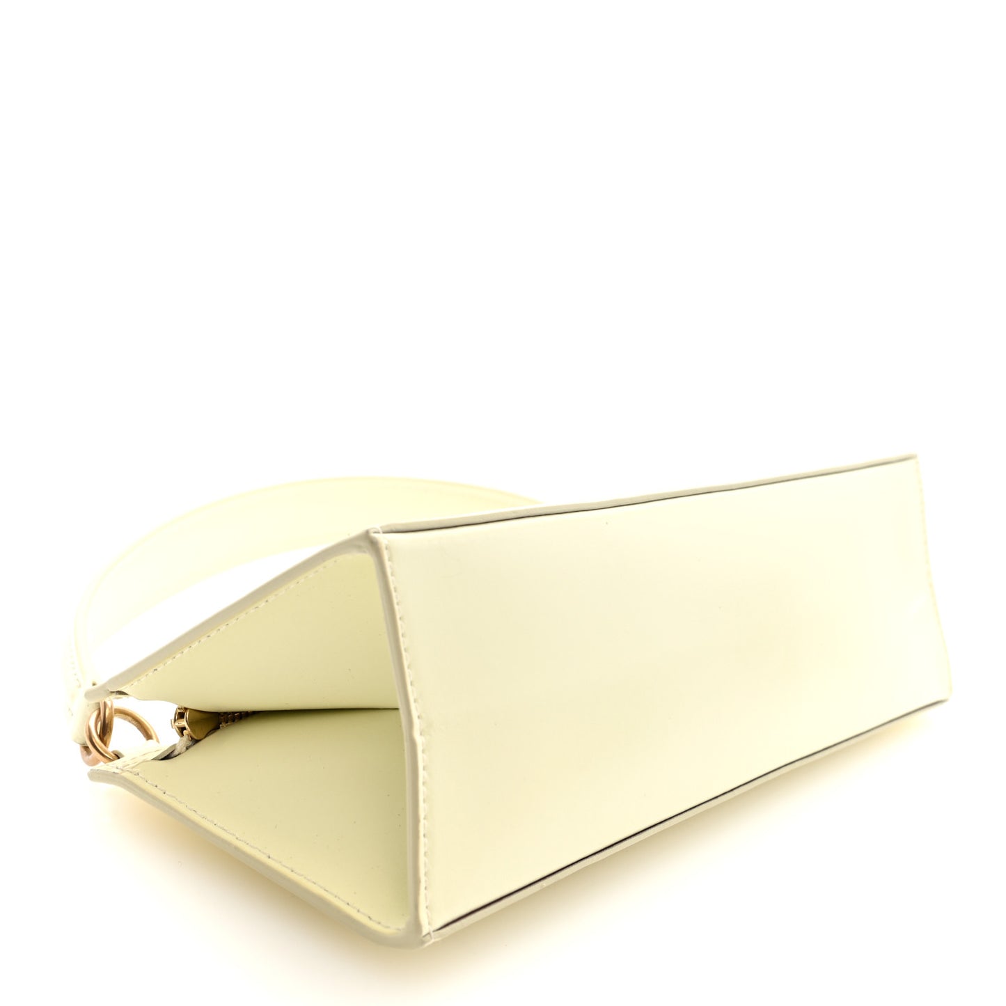 Calfskin Pencil Shoulder Bag Creme