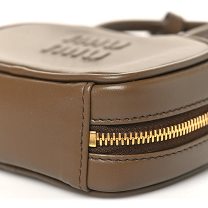 Miu Miu Calfskin Beau Micro Bag Tundra 11 of 12