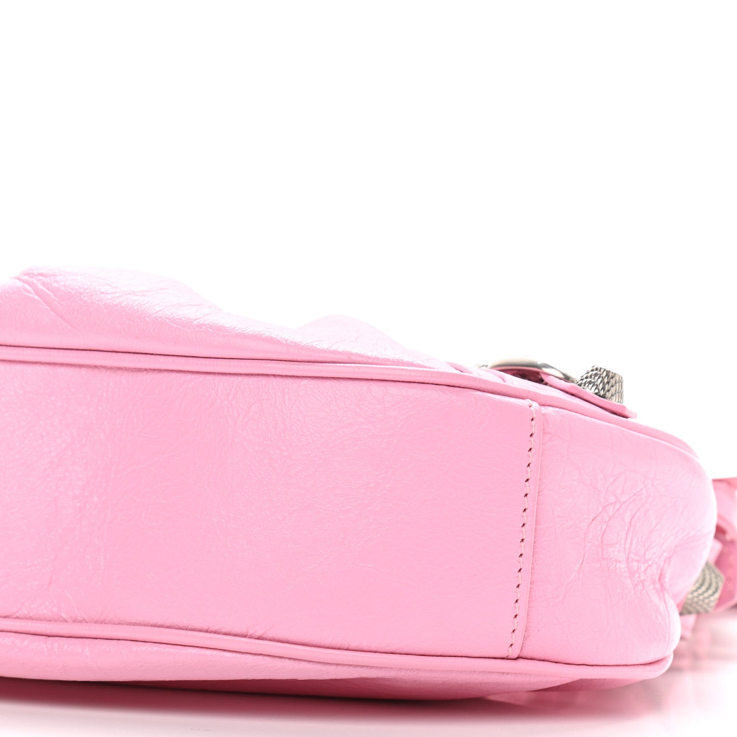 Balenciaga Agneau Arena Le Cagole Shoulder Bag XS Candy Pink 10 of 12