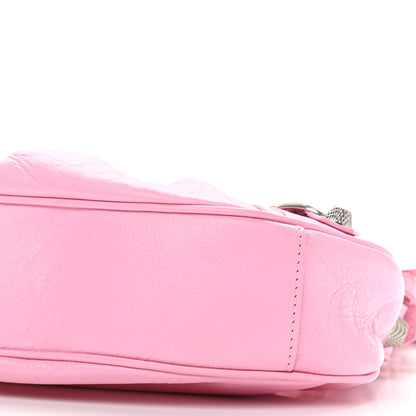 Balenciaga Agneau Arena Le Cagole Shoulder Bag XS Candy Pink 10 of 12