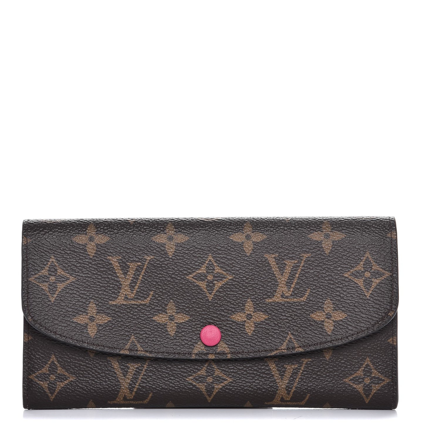 Monogram Emilie Wallet Hot Pink