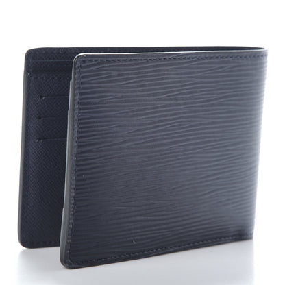 Louis Vuitton Epi Damier Graphite Multiple Wallet Blue Marine 3 of 6